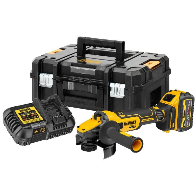 Meuleuse 125 mm XR 18V ADVANTAGE 6Ah Li-Ion Brushless 1 Batterie Coffret TSTAK - Dewalt | DCG409T1_0