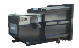 Mini compacteur monobloc 2,3m3 et 3,8m3  pour les espaces limités : les parkings, les restaurants et les immeubles de bureaux_0