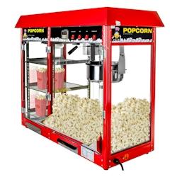Royal Catering Popcorn machine - heated storage - red - rouge 4250928630971_0