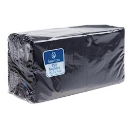 Fasana Serviettes cocktail noires 250 mm - Katrin - Carton de 2000 - noir CB666_0