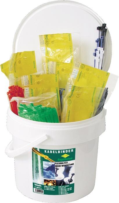 Set de colliers de câblage 1 500 pièces polyamide 6.6 SAPISELCO_0