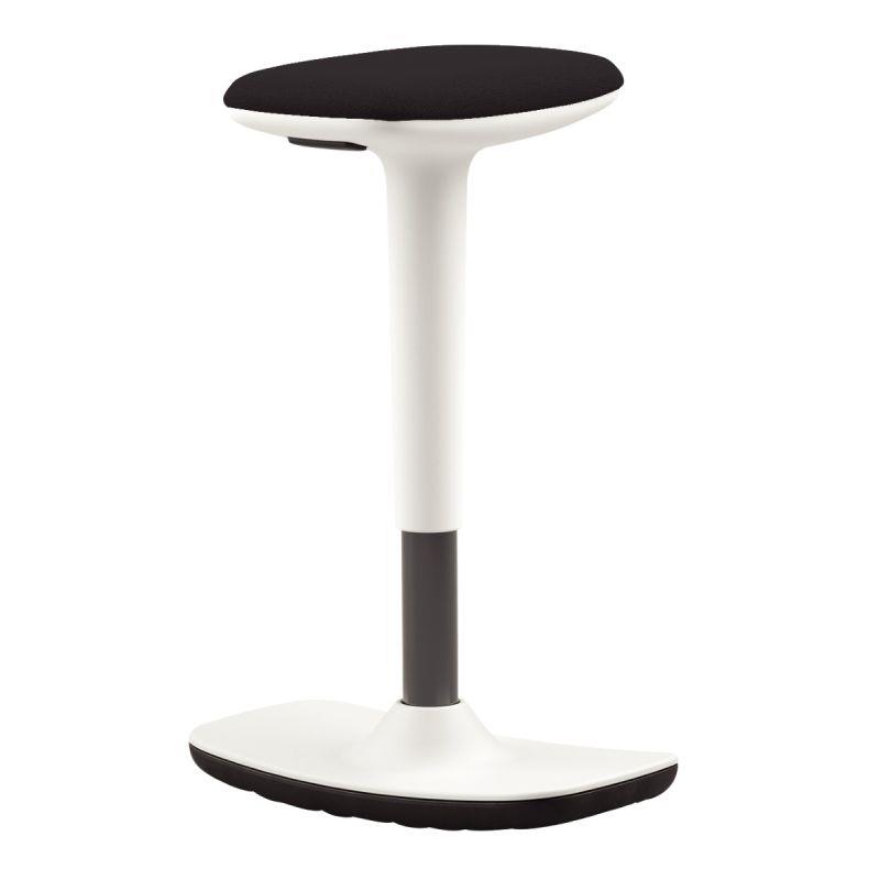 Tabouret assis debout tim noir/blanc - 775375_0