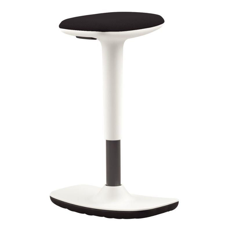 Tabouret assis debout tim noir/blanc - 775375_0