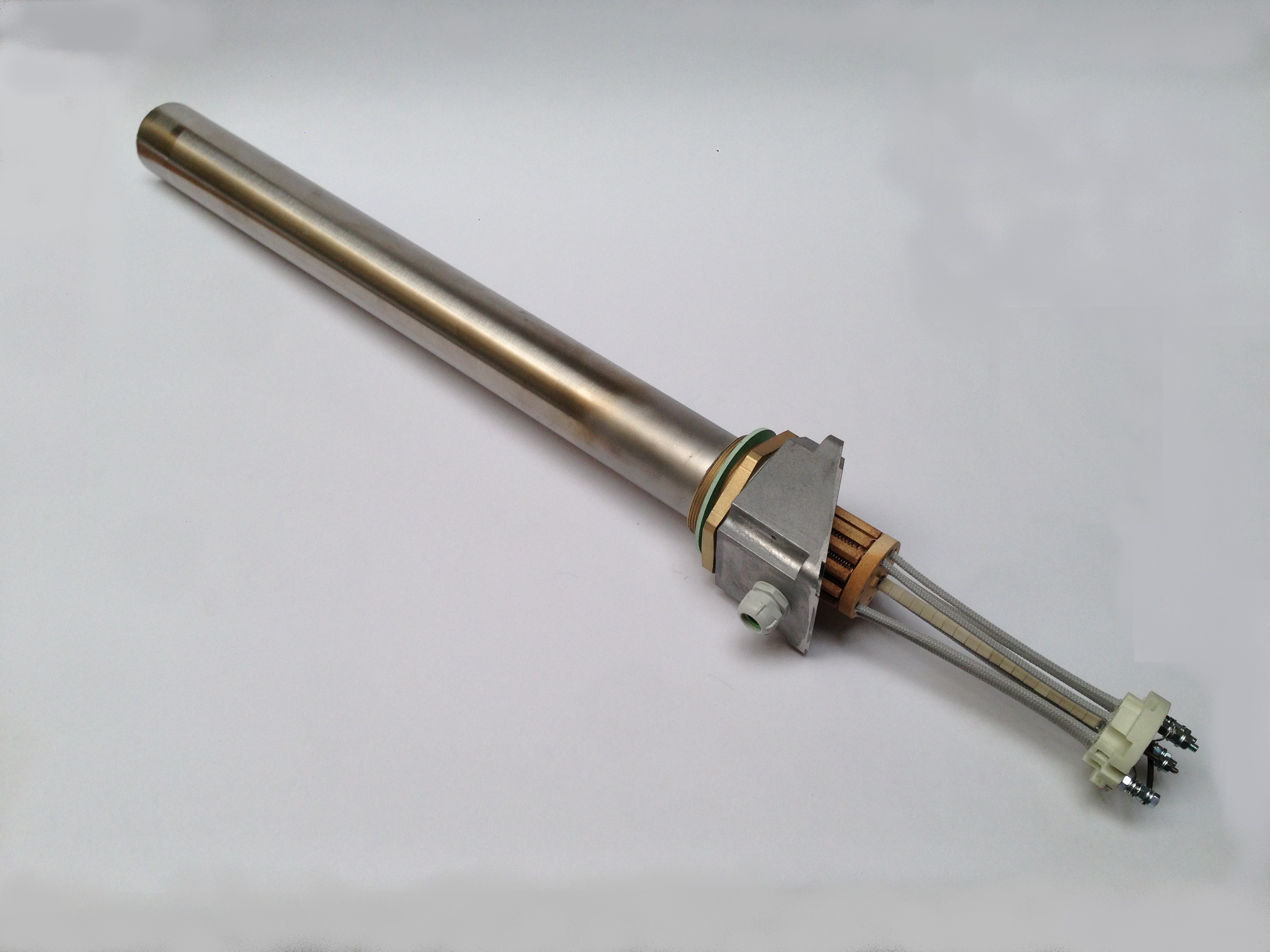 Thermoplongeur à barillets - Résistance remplaçable - Inox AISI 316L - Jusqu'à 16 KW_0