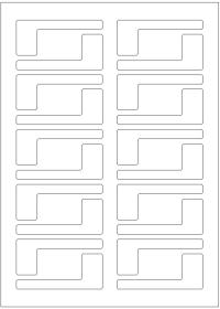 Étiquette auto-collante réf. ***20L1/* - format spécifique 83x34,1mm - lot de 20 étiquettes_0