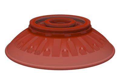 Ventouse ronde FC150P en polyuréthane - idéale pour surfaces planes et légèrement enduites d'huile_0