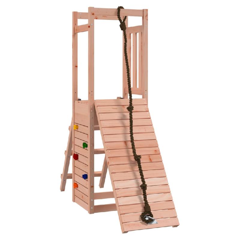 AIRE DE JEUX D\'EXTÉRIEUR PORTIQUES ROBUSTE JEUX JARDIN 161 X 46,5 X 169 CM BOIS MASSIF DE DOUGLAS 02_0004626_0