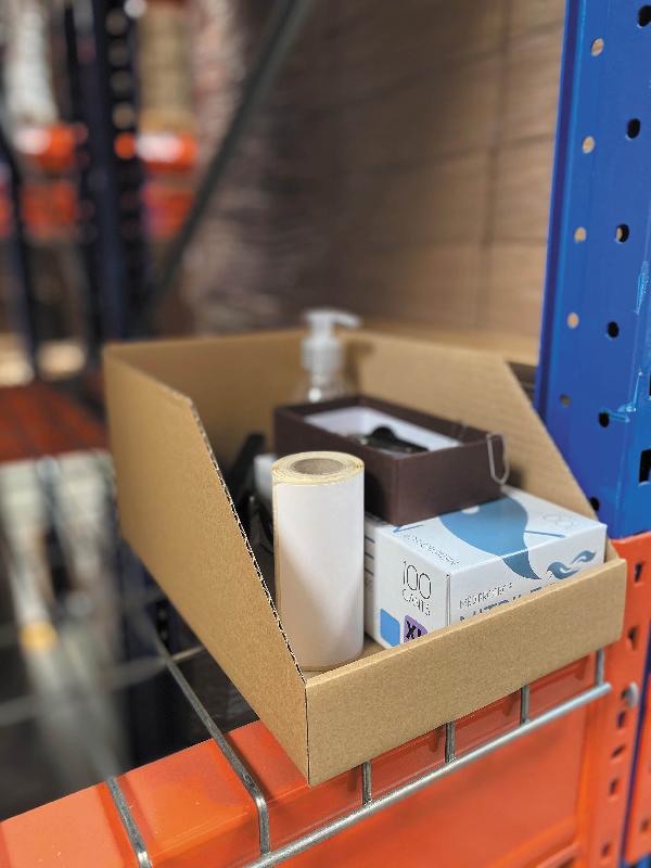 Bac à bec en carton ondulé - 180905 – 40 x 15 x 11 cm_0