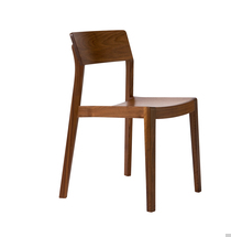 Chaise de restaurant Ono - chaise empilable avec options en hêtre, chêne ou noyer_0