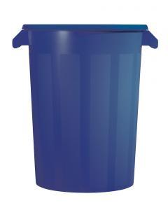 Corps collecteur 100L Pratik - plastique alimentaire bleu - polyéthylène haute densité_0
