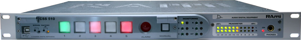 Détecteur d'absence de signal audio numérique - css510_0