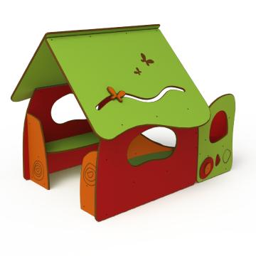 Cabane de jeu Ellen 476 - tranche d'âge 1 à 6 ans - zone d'impact 17.40 m²_0