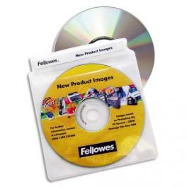 FELLOWES P/100 ENVELOPES PLASTIQUE  CD/DVD 9831201