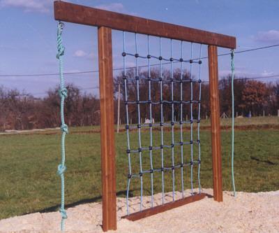 Jeu d'escalade - Cadre à Grimper pour enfants de 2 à 6 ans - Hauteur de chute 2m - Surface amortissante 19m²_0