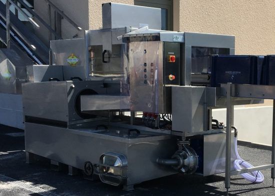 LCIGC - Laveuses industrielles alimentaires - SAS Chayoux - 1100 kg - Grande cadence en acier inoxydable_0