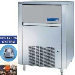 Machine à glaçons pleins 125 kg avec réserve - eau - ice120w - production 130 kg/jour - capacité réserve 65 kg_0