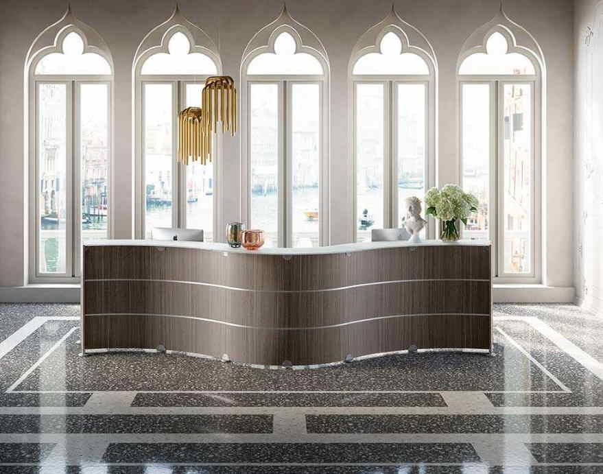 Reception-glass, banque d'accueil italienne_0