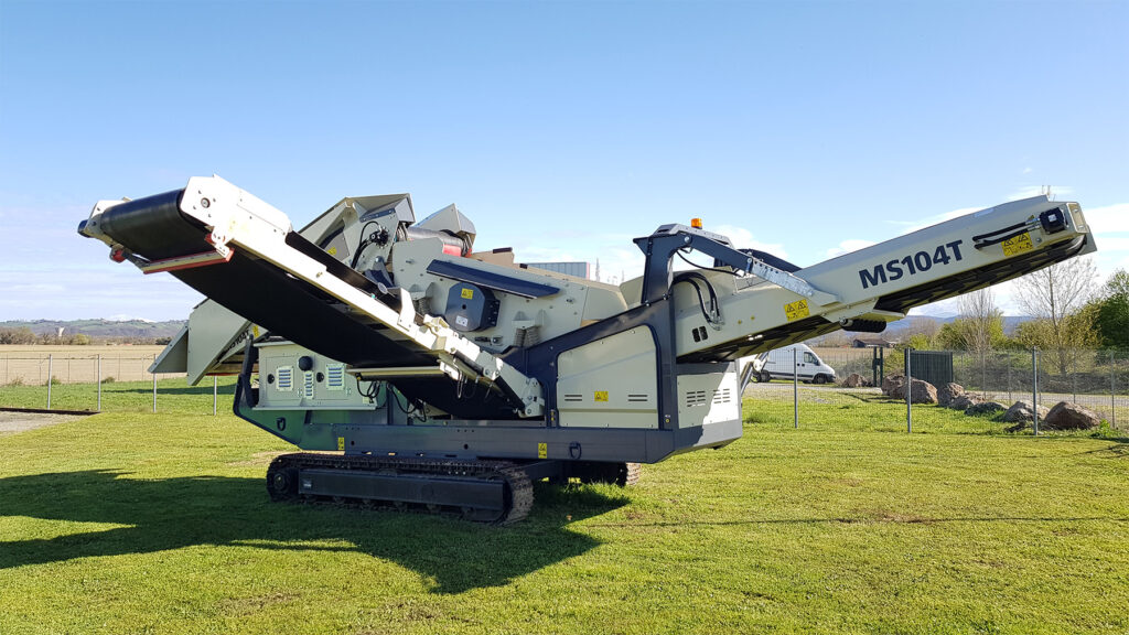 Scalpeur mobile à deux étages IMS MS104T - Flexible et robuste pour petites et moyennes opérations_1