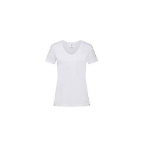 Tee-shirt femme col v (blanc) référence: ix338148_0