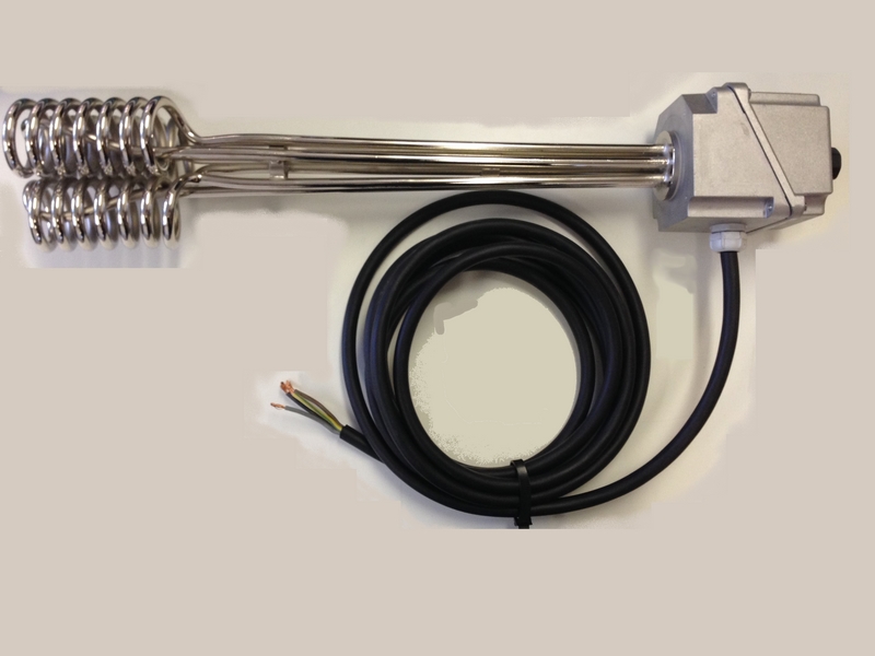 Thermoplongeur mobile - Chauffage ponctuel pour cuves, bidons et seaux - Longueur plongeante de 300 à 3000 mm_0