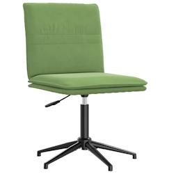 VidaXL Chaise De Salle à Manger Vert Clair Velours - 4101270_0
