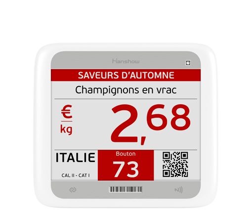 XL4.2 - Étiquette électronique Nicolis Project - Taille 4,2'' - EPD XL - Grande définition et visibilité_0