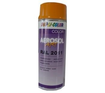 AEROSOL PEINTURE ART ORANGE PROFOND RAL 2011