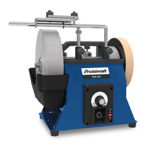 Affûteuse à sec et à eau 150 W meule corindon haute qualité ø250 mm à vitesses variables 230 V Holzkraft NTS256_0