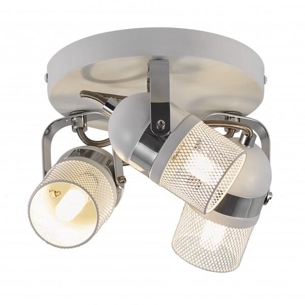 AGNES SPOT 3 MÉTAL ET PLASTIQUE BLANC G9 - NORDLUX 49910101