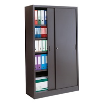 ARMOIRE PORTE COULISSANTE 200X120 ANTHRACITE