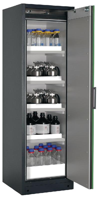 ARMOIRE SÉCURITÉ Q-CLASSIC-90 Q90.195.060.R GRIS/VERT - MANUTAN COLLECTIVITÉS