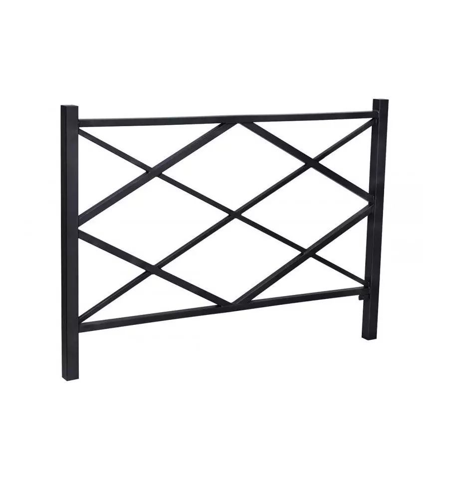 Barrières de voirie avec poteau en tube carrée - 50 x 50mm - épaisseur 3_1