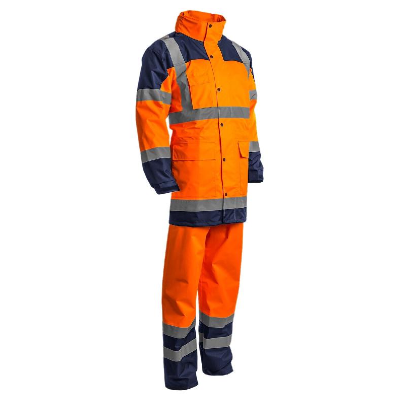 COVERGUARD Ensemble de pluie de travail haute visibilité HYDRA Orange Fluo L - 46/48 - L orange multi-matériau 5450564023307_0
