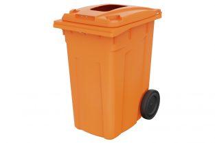 Dolav container à déchets 360 litres - 145 kg de charge maximale - Disponible avec différentes tailles de roues_0