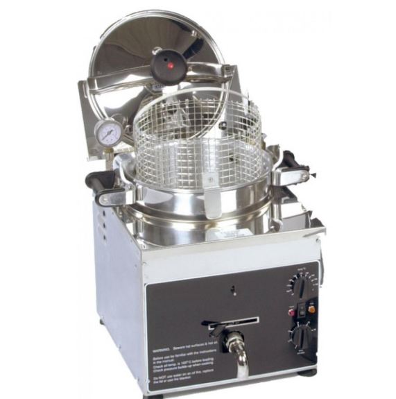 Friteuse à pression compacte et économique 15 litres - RÉF. PDT01-ET - pour poulet frit authentique_0