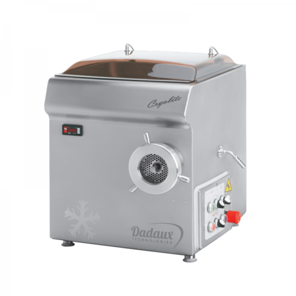 Hachoir à viande réfrigéré Dadaux Cryolite - système double coupe Unger 98 - débit 500 kg/h - triphasé_0