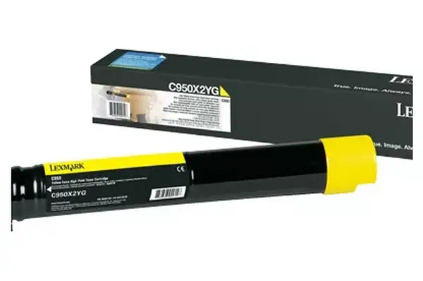 Lexmark C950X2YG Cartouche de toner 1 pièce(s) Original Jaune_0