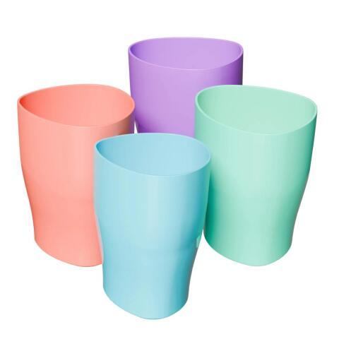 LOT DE 10 - POT À CRAYONS ECOPEN CANDY TIDY - COULEURS ASSORTIES