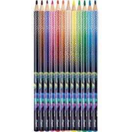 LOT DE 6 - CRAYON DE COULEUR DEEPSEA PARADISE, ÉTUI CARTON DE 12