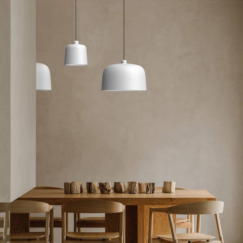 LUCEPLAN ZILE SUSPENSION BLANC MAT, Ø 40 CM