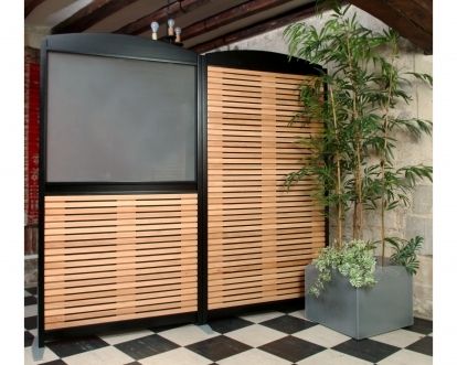 Mx 200 V - Cloisons mobiles acoustiques - Ardal - Verre sécurit épais clair ou dépoli_0