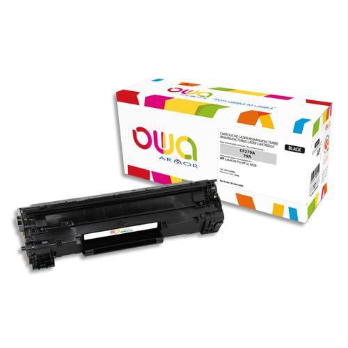 Owa - Cartouche compatible laser noir HP CF279A / 79A - 1000 pages - Certifications Nordic Ecolabel, STMC, ISO/IEC 19752_0
