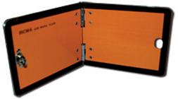 Panneau orange pliable 12×30 cm - Référence 46417 - Acier galvanisé_0