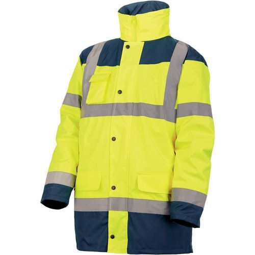 PARKA HAUTE VISIBILITÉ JAUNE 4 EN 1 DE TAILLE L - SINGER SAFETY