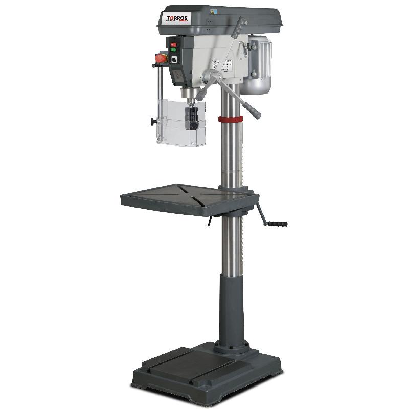 PERCEUSE À COLONNE PAR COURROIES CM4 Ø30 MM 1,1KW 400V TORROS FS32T