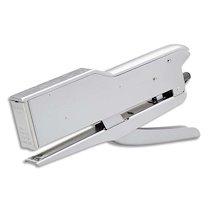 PINCE AGRAFEUSE 551 EN ACIER POUR AGRAFES 24/6 24/8. COLORIS ALUMINIUM