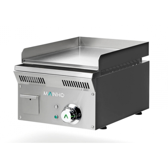 Plancha électrique ECO-LINE lisse en CHROME - L300 | Mainho - ELP31EMC_0
