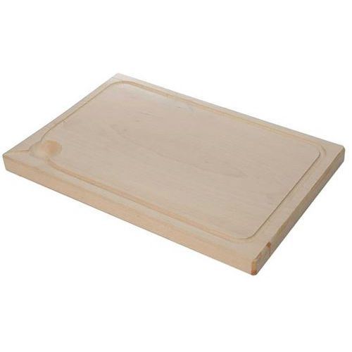 PLANCHE À DÉCOUPE DE VIANDES AVEC RIGOLE 38X25X2.5 CM