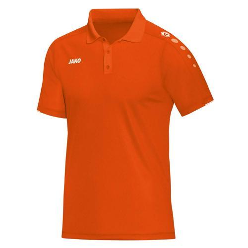 POLO CLASSICO ORANGE FLUO JAKO
