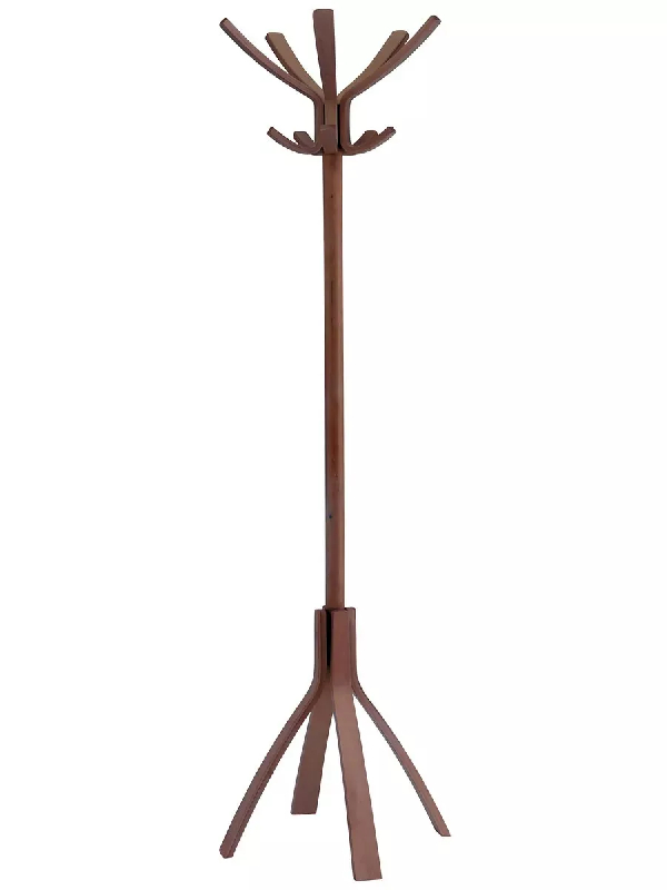 Porte manteau en bois foncé CAFÉ_0
